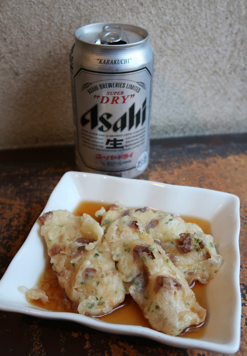 ちくわ天とビール 18.12.24 163