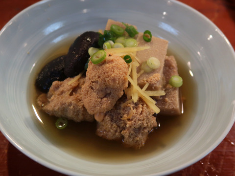 鱈の子と高野豆腐の生姜煮 11.11.9 101