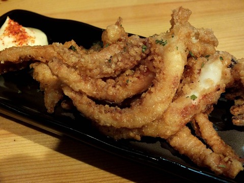 いかげそ揚げ