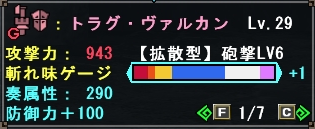 トラグ・ヴァルカン表示