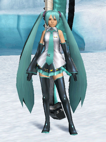 これが噂の新プレミアムキット ミクシリーズよ！ : 狩猟生活は見た目よ