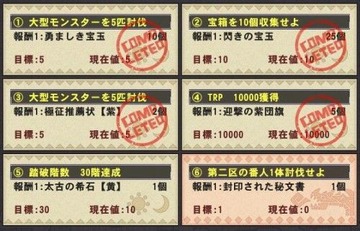 貰えるもの