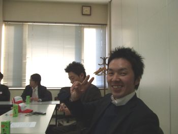 ニヤニヤ・・・。