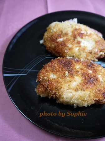 チキンカツの詰め物