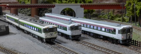 快速『ミッドナイト』キハ27-500・550 車体更新 (K.L Lab製レジン