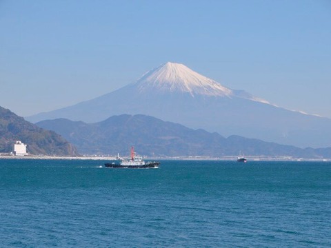 内浜から富士2