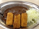 アルバのクリームコロッケカレー