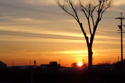 20150216夕日