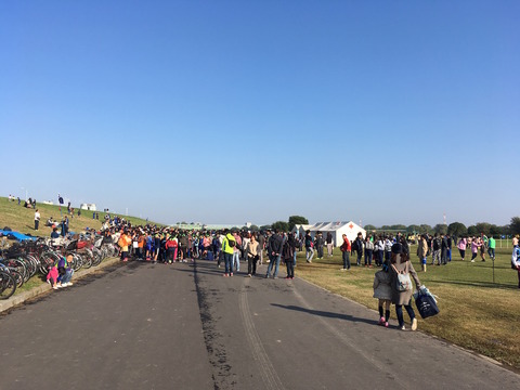 長男と参加!地元・柴又の大会で3km走ってきた|柴又地区ロードレース