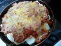 お豆腐ミートグラタン