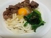 牛肉と青ねぎのすき煮うどん