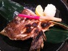鯛のかぶと焼き(美登里寿司)