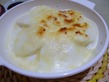 卵とアスパラのグラタン