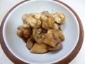 鮭の白子の甘辛煮