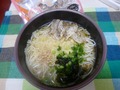 花きびなご入りうどん
