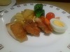 グリルチキンプレート(バケット)