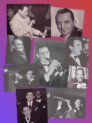 Swing Band Collage