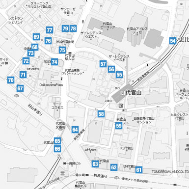 代官山駅交差点