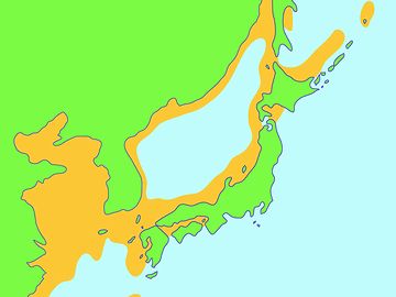 日本海ってのは、内陸の湖みたいなもんだね