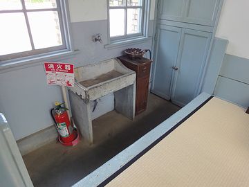 畳の脇の土間です