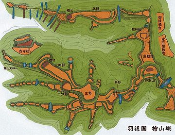 近くに、檜山城があって……