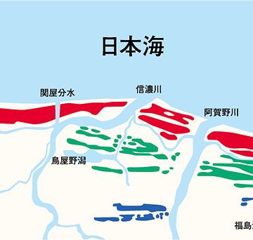 砂丘があるということは、そこが海岸線だったということです