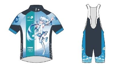 雪ミクサイクルジャージ