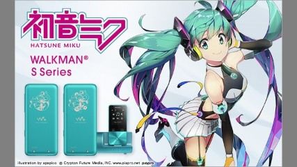 初音ミクさん使用のSONYウォークマン2019