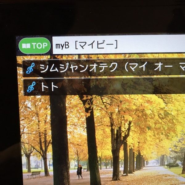 myBカラオケ
