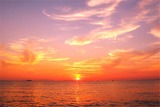 夕日