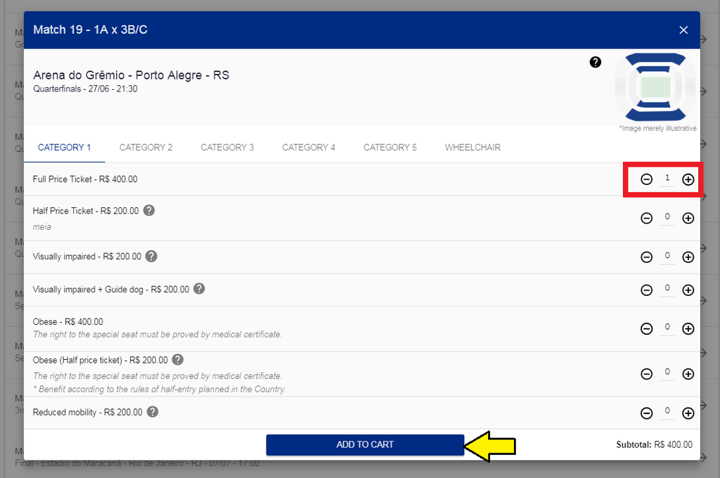 【購入方法完全ガイド】コパ・アメリカ2019チケット申込み手順を画像で解説。英語での入力例なども詳しく網羅!