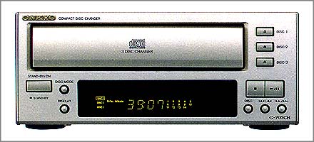 3連装CDプレーヤー (ONKYO C-707CHX) を修理する : Jazz工房 3連装CDプレーヤー (ONKYO C-707CHX) を修理する : Jazz工房