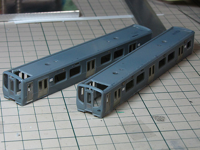 Nゲージ鉄道模型 E721系Nゲージ化01 : 西多摩車輌工場業務日誌