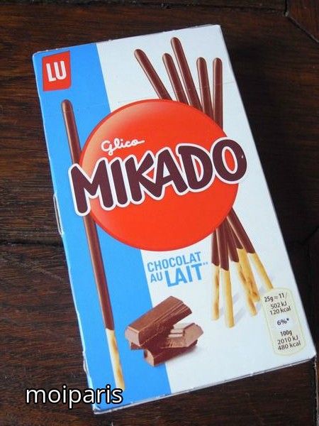 フランスのポッキー「MIKADO」のお味とコマーシャル : パリ生活社