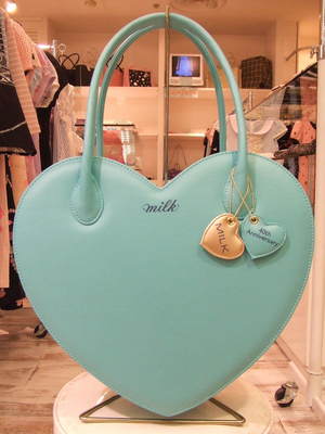 MILK 40th Anniversary ハートバッグ ラベンダー MILK> 40THハートBAG : MILK MILKBOY SAPPORO BLOG
