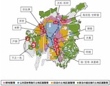 主な木造住宅密集地域
