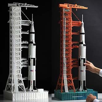 1/144 サターンロケット発射台 : 日刊 ちっちゃいもの新聞