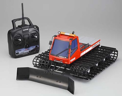 走る場所を選ばないラジコン雪上車「1/12 電動R/C ブリザードSR
