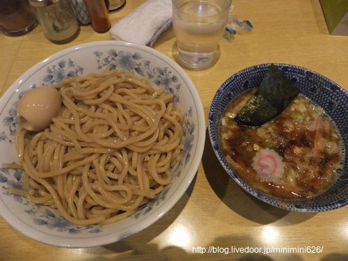 つけめん大盛&味玉①-1