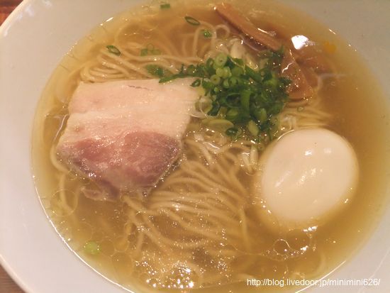 しおらーめん&塩味玉②-1