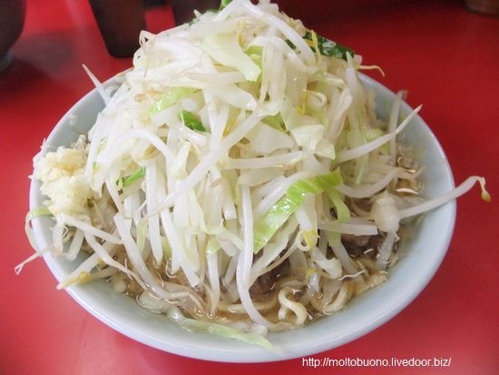 小ラーメン+野菜増+ニンニク②-1