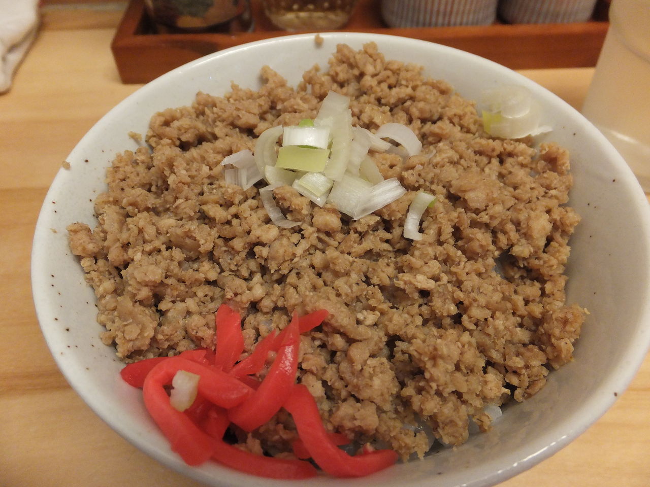 鶏そぼろごはん②