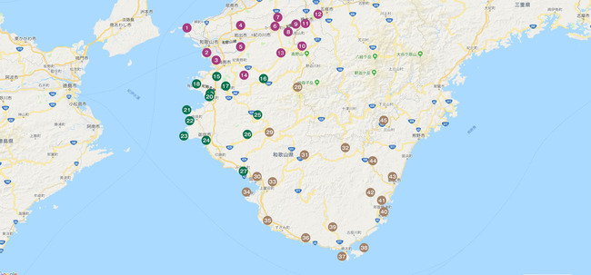 和歌山チェックポイント