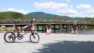 渡月橋2017年6月4日