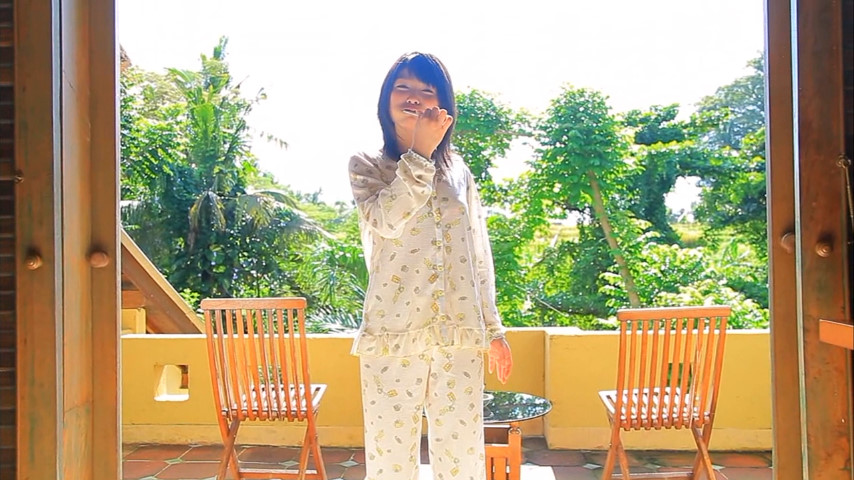 ガッキーを超える逸材の現役JK森美咲(17)がスク水ブルマでマンスジ着エロ画像129