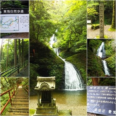 阿寺の七滝