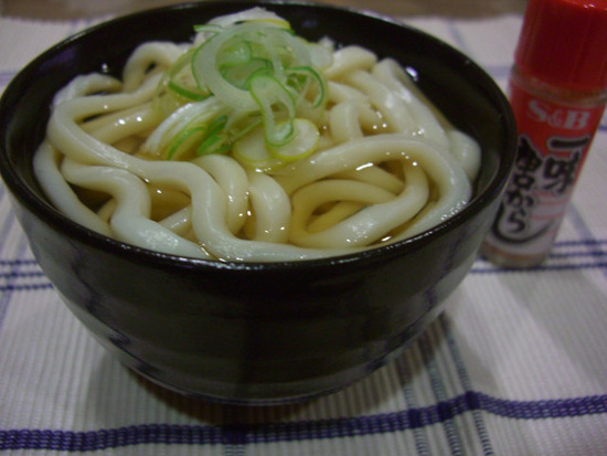 素うどん〜