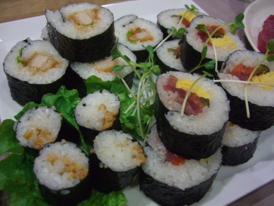 手作り恵方巻き