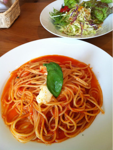 マスカルポーネ・トマトパスタ