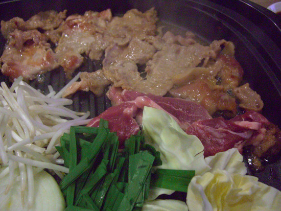家中焼き肉の匂い充満中